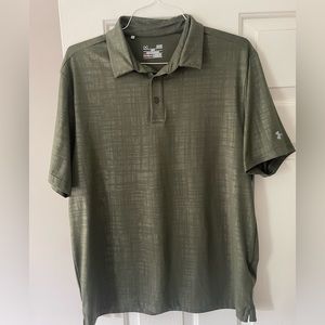 Green Under Armour Polo Shirt